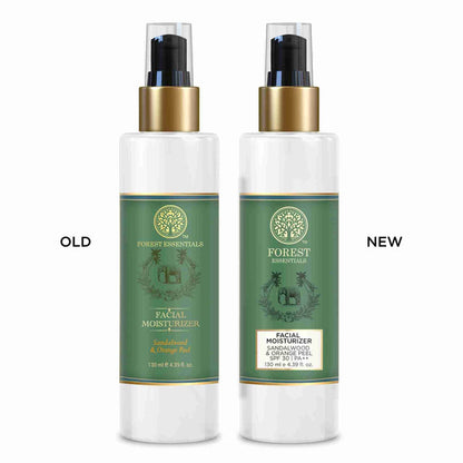 Forest Essentials Hydrating Facial Moisturiser with SPF 25 - Sandalwood & Orange Peel - 130 ml