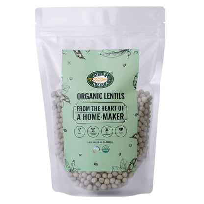 Millet Amma Organic Green Peas - 500 gm