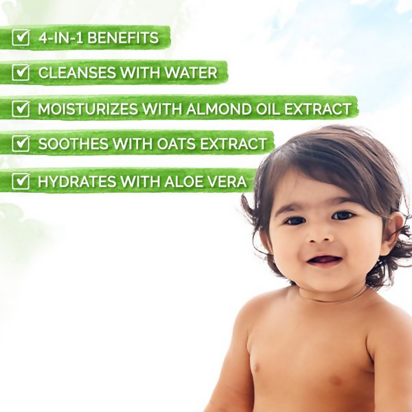 Mamaearth Baby 99% Pure Water Gentle Towel Wipes - 72 Pieces