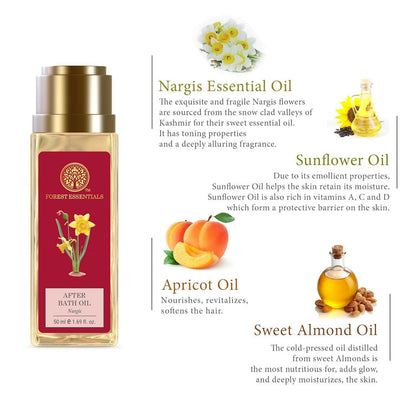 Forest Essentials After Bath Oil Nargis - 50 ml