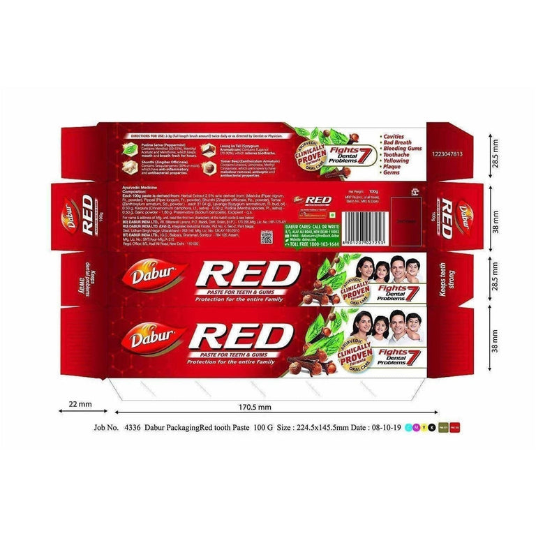 Dabur Red Toothpaste - 100 gm