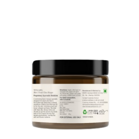 Forest Essentials Men's Facial Glow Masque Yuva Lepa - 60 gm