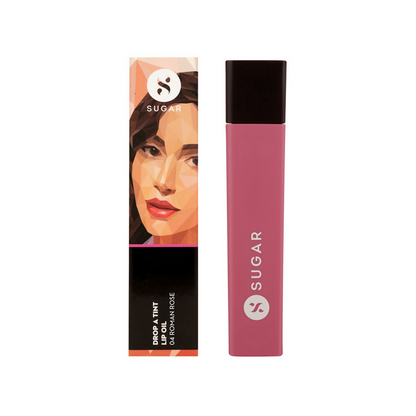 SUGAR Drop A Tint Lip Oil - 04 Roman Rose - 4 ml