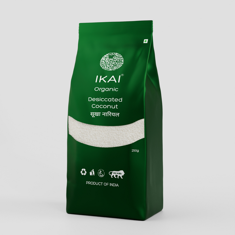IKAI Natural Desiccated Coconut - 250 gm