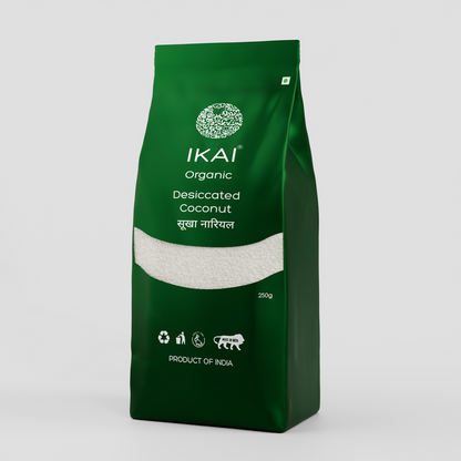 IKAI Natural Desiccated Coconut - 250 gm