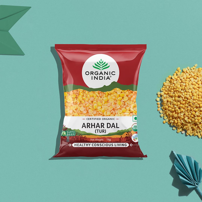 Organic India Arhar Dal (Tur Dal) - 1 kg