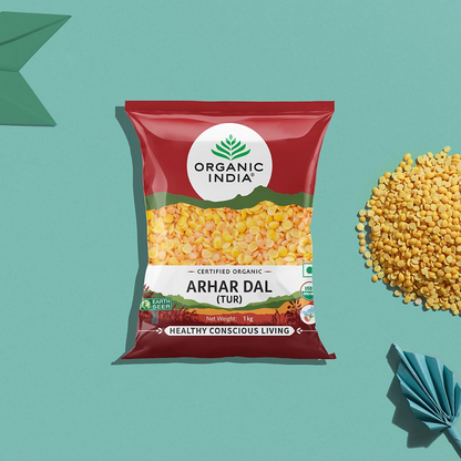 Organic India Arhar Dal (Tur Dal) - 1 kg