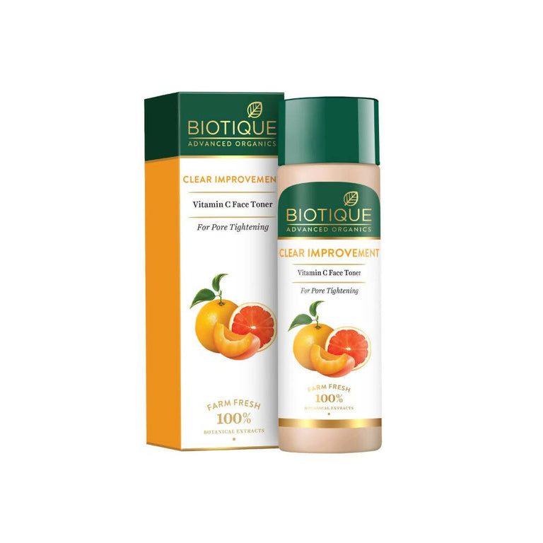Biotique Advanced Organics Clear Improvement Vitamin C Face Toner - 120 ml