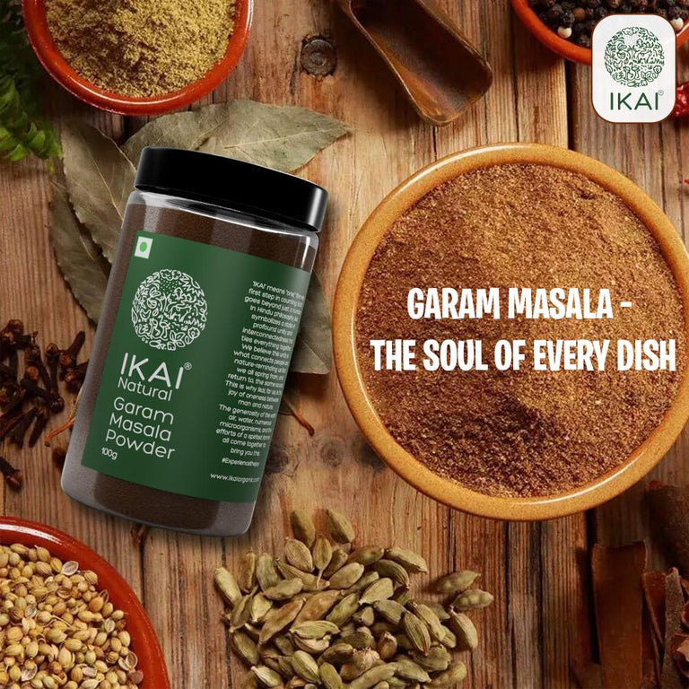IKAI Natural Garam Masala Powder - 100 gm