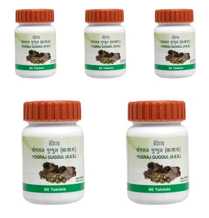 Patanjali Yograj Guggul - 40 tabs - Pack of 1