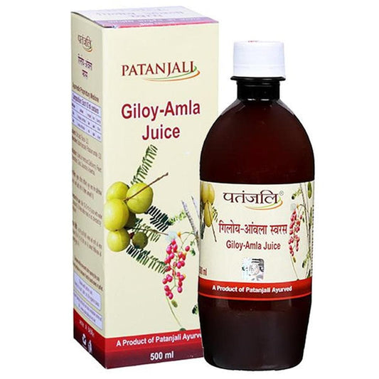 Patanjali Giloy Amla Juice - 500 ml - Pack of 1