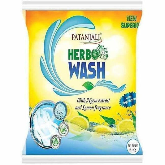 Patanjali Herbo Wash Detergent Powder - 1 kg