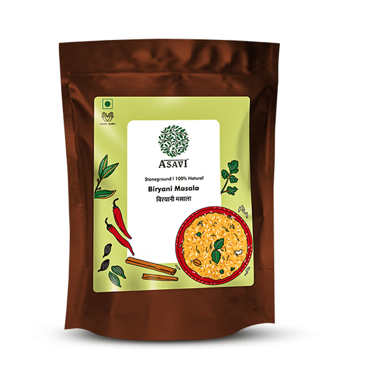 Asavi Stone Grounded Biryani Masala - 250 gm