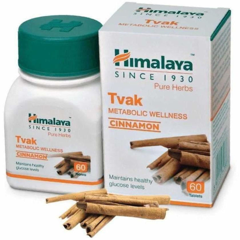 Himalaya Pure Herbs Tvak Tablets - 60 tabs - Pack of 1