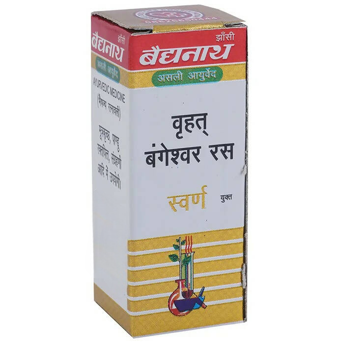 Baidyanath Jhansi Bangeshwar Ras Bri. (Sw.Mo.Tu) Tablets - 10 tabs