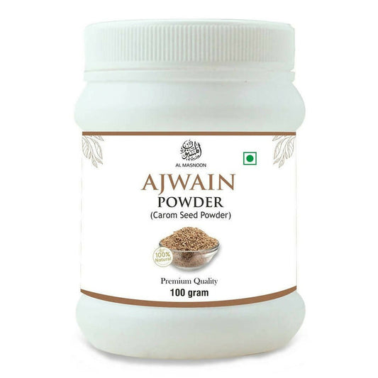 Al Masnoon Ajwain Powder (Carom Seeds Powder) - 100 gm - Pack of 2