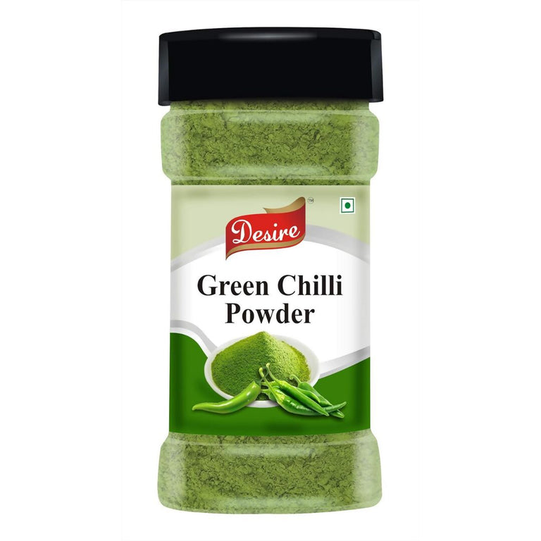 Desire Green Chilli Powder - 100 gm