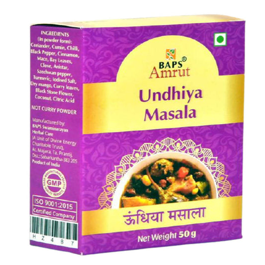 Baps Amrut Undhiya Masala - 50 gm