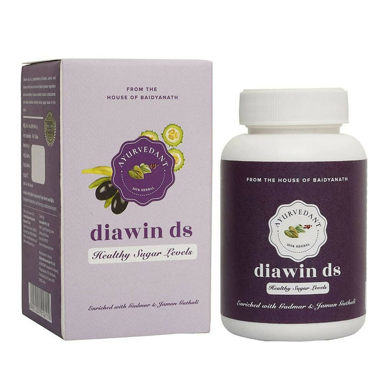 Baidyanath Jhansi Ayurvedant Diawin Ds Tablets - 60 tabs