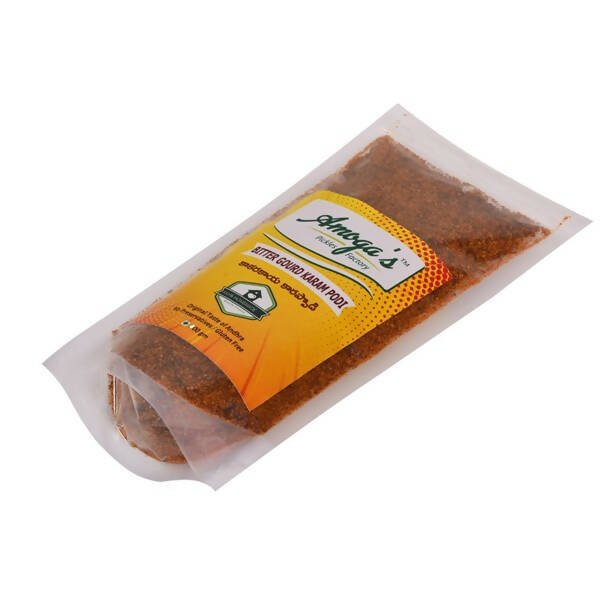 Amoga's Pickles Factory Bitter Gourd Kakarakaya Karam Podi - 250 gm