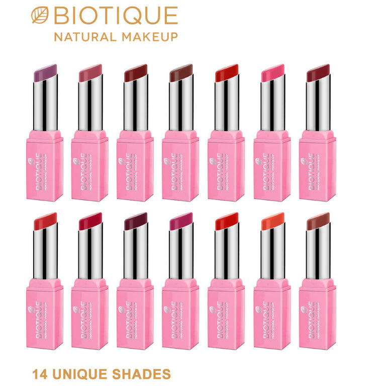 Biotique Starshine Matte Lipstick - Ruby In Vogue - 3.5 gm