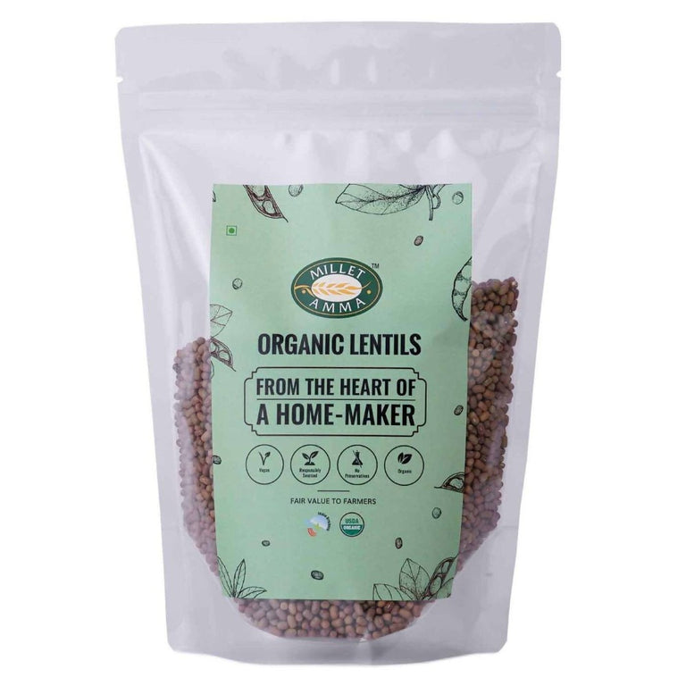 Millet Amma Organic Moth Dal - 500 gm