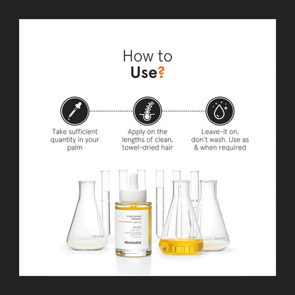Minimalist Frizz Control Complex SPF 30 Hair Serum - 50 ml