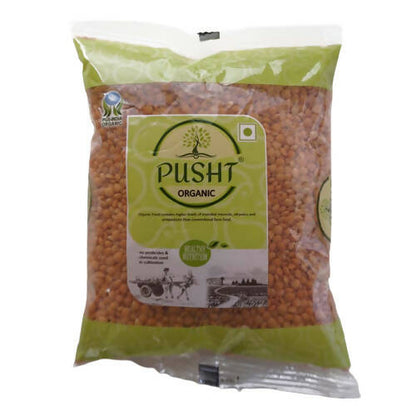 Pusht Organic Malka Masoor Dal - 1 kg