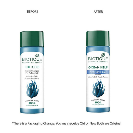 Biotique Ocean Kelp Anti Hair Fall Shampoo - 120 ml