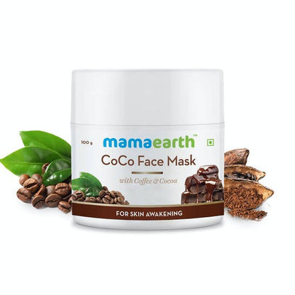 Mamaearth CoCo Face Mask with Coffee & Cocoa for Skin Awakening - 100 gm