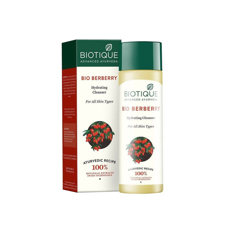 Biotique Berberry Milk Deep Cleanse Hydrating Makeup Remover For All Skin Types - 120 ml
