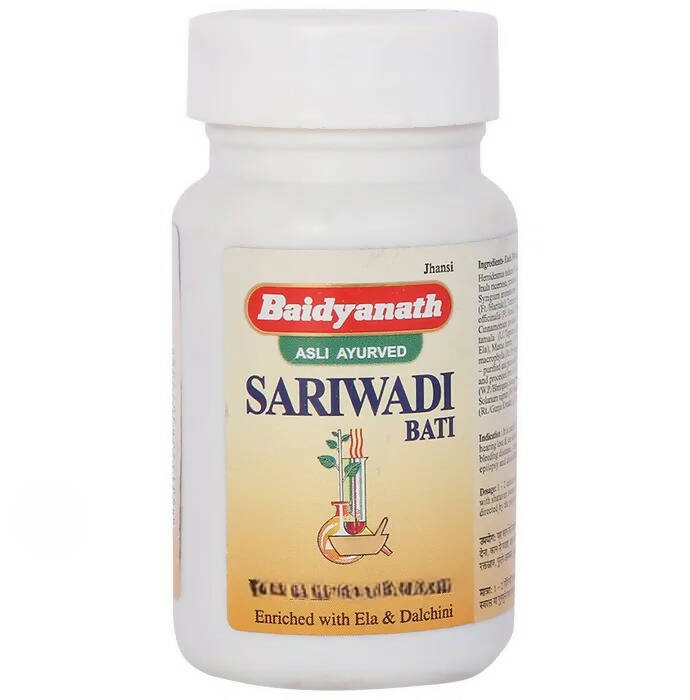 Baidyanath Jhansi Sariwadi Bati - 80 tabs
