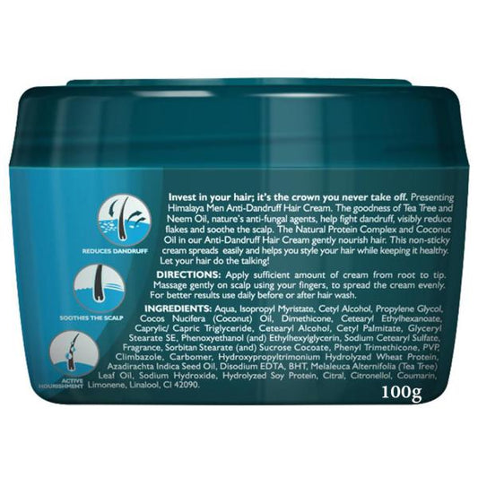 Himalaya Herbals Men Anti-Dandruff Hair Cream - 100 gm