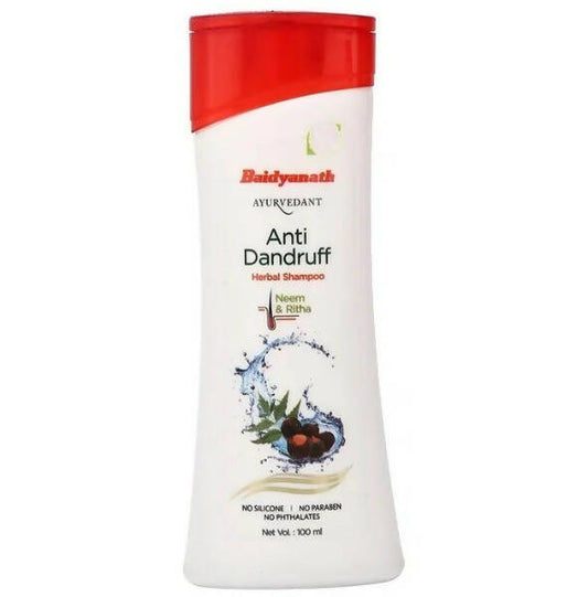 Baidyanath Jhansi Ayurvedant Herbal Anti Dandruff Shampoo - 100 ml