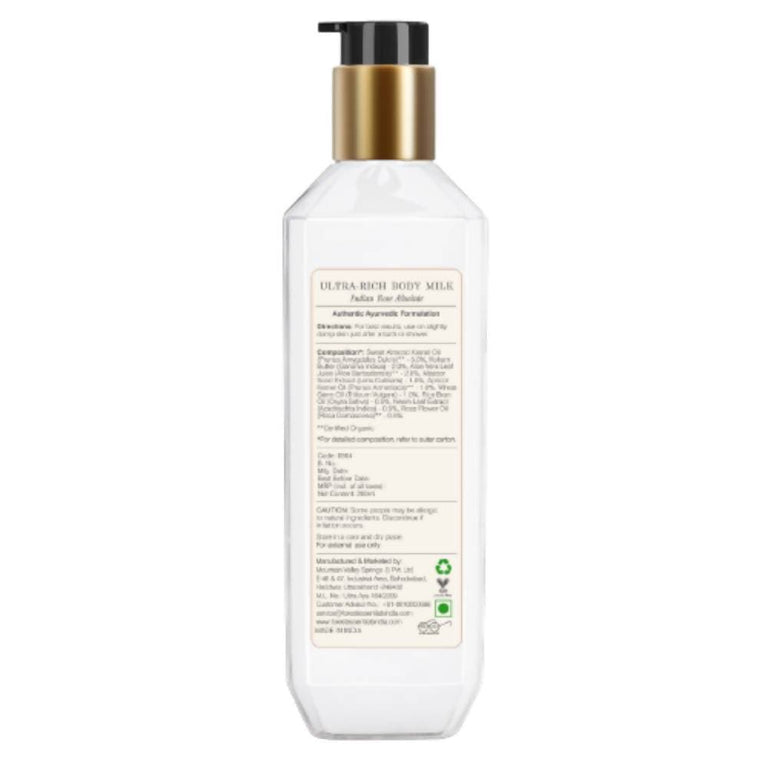 Forest Essentials Ultra-Rich Body Milk Indian Rose Absolute - 50 ml