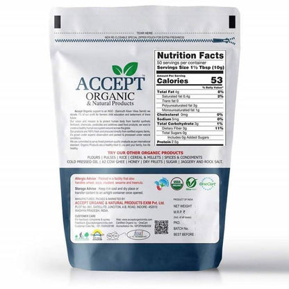 Accept Organic Flax Seeds - 150 gm