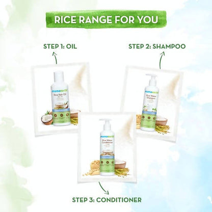 Mamaearth Rice Water Shampoo with Rice Water & Keratin - 250 ml