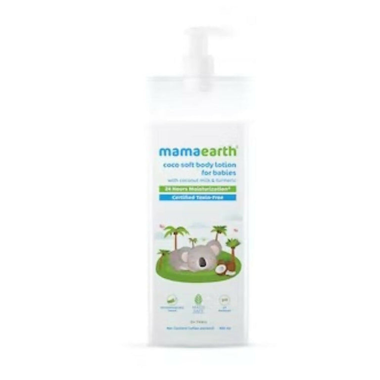 Mamaearth Coco Soft Body Lotion with Coconut Milk & Turmeric for Babies - Limited Time Offer - 400 ml