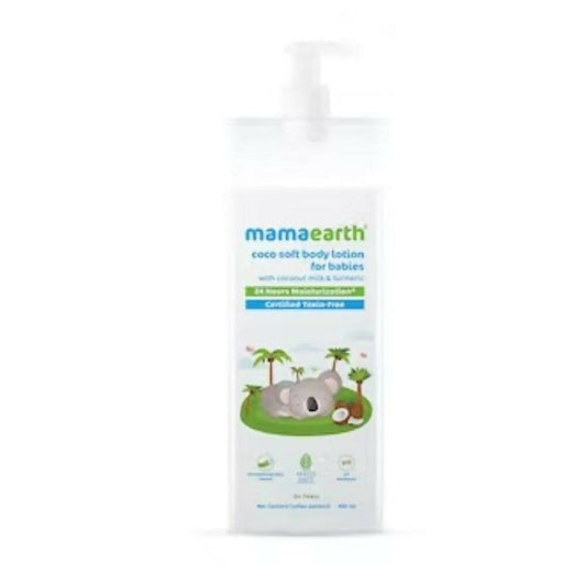 Mamaearth Coco Soft Body Lotion with Coconut Milk & Turmeric for Babies - Limited Time Offer - 400 ml