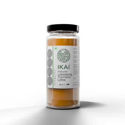 IKAI Natural Lakadong Turmeric Latte (Haldi Doodh) - 100 gm