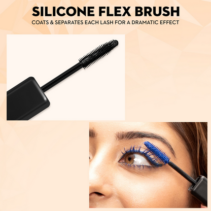 Sugar Cosmetics Bold Unfold Waterproof Mascara - 02 Star Sapphire - 10 ml