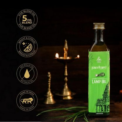 Panchami Sacred Fragrances - Lemongrass Lamp Oil - 1000 ml