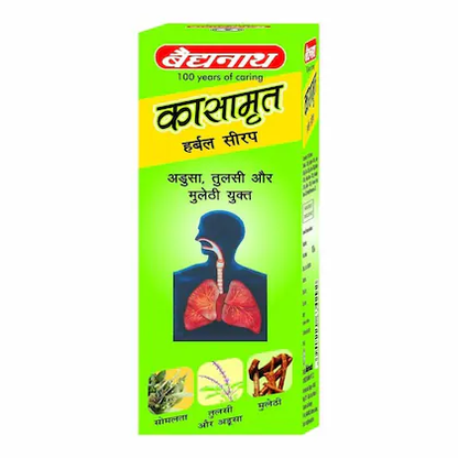Baidyanath Kasamrit Herbal Syrup - 100 ml