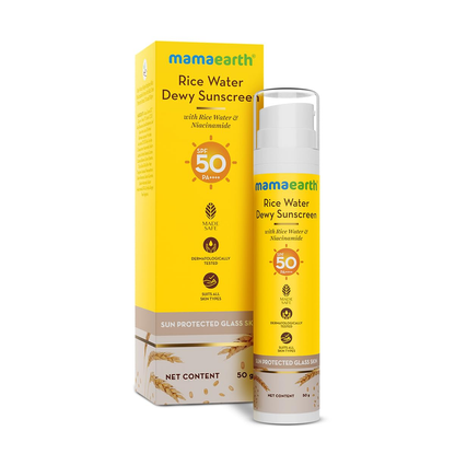 Mamaearth CSMS Rice Glass Skin Regimen - combo