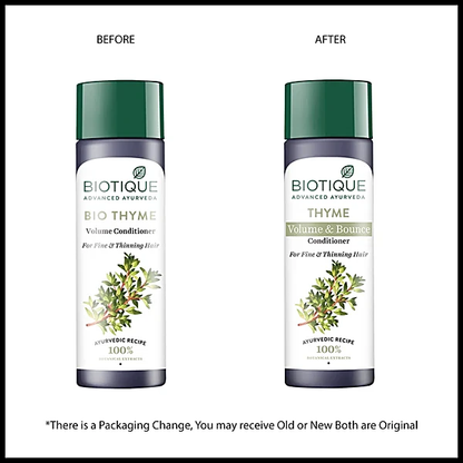Biotique Bio Thyme Volume Conditioner For Fine & Thinning Hair - 180 ml