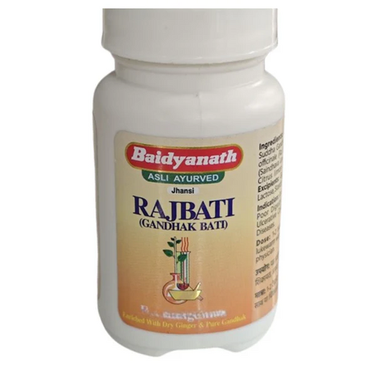 Baidyanath Jhansi Rajbati (Gandhak Bati) - 60 tabs
