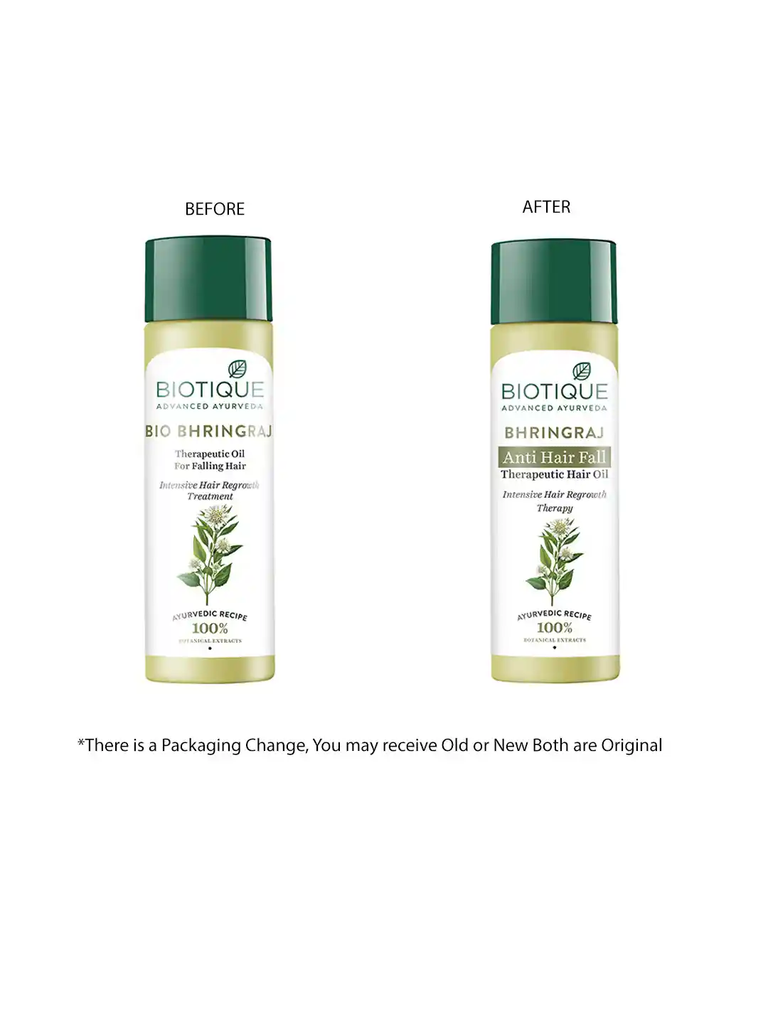 Biotique Bio Bhringraj Fresh Growth Therapeutic Oil For Falling Hair - 100 ml - Pack of 1