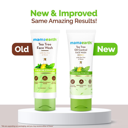 Mamaearth Tea Tree Oil Control Face Wash - 150 ml