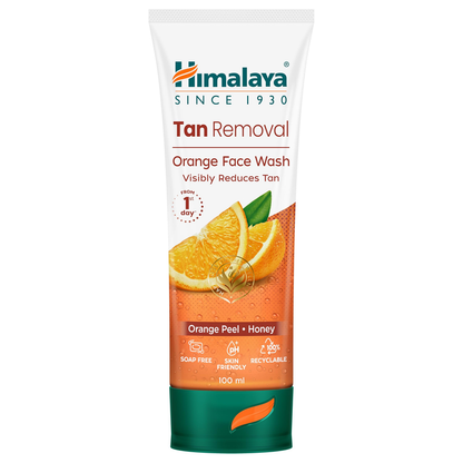 Himalaya Tan Removal Orange Face Wash - 100 ml