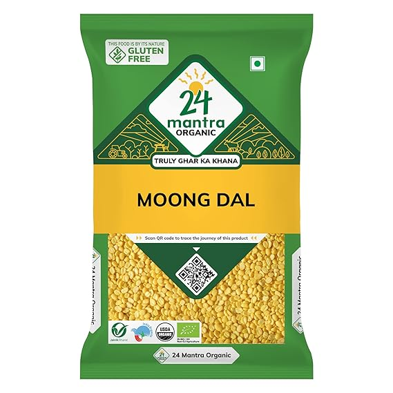 24 Mantra Organic Moong Dal - 500 gm